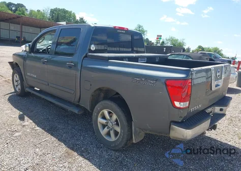2008 Nissan Titan Se из США, поврежденный, VIN 1N6BA07C68N341727